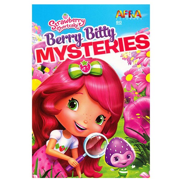 دفتر مشق افرا طرح Berry Bitty Mysteries - بسته 2 عددی