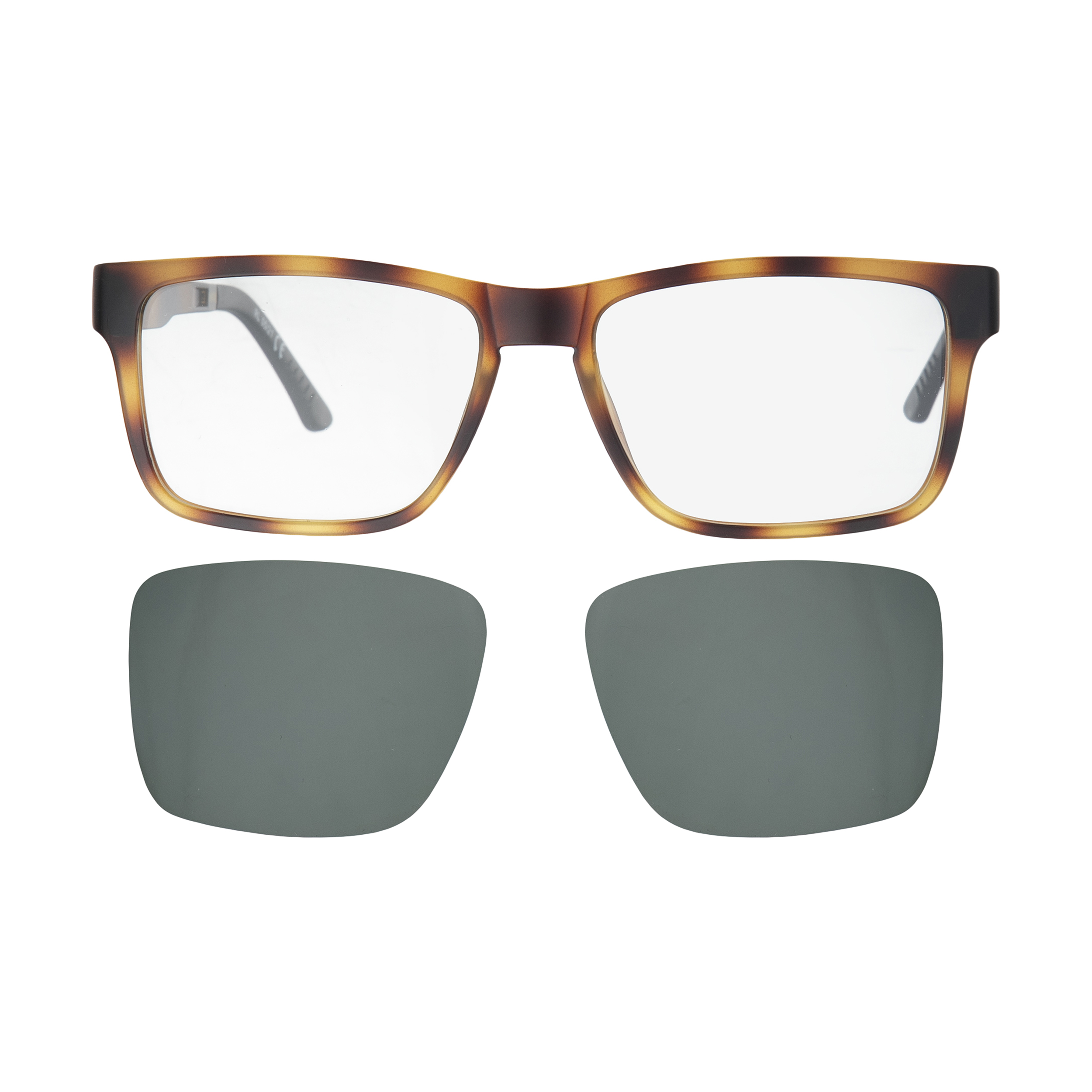 فریم عینک طبی مردانه لوناتو مدل 70151m c07 به همراه کاور عینک آفتابی