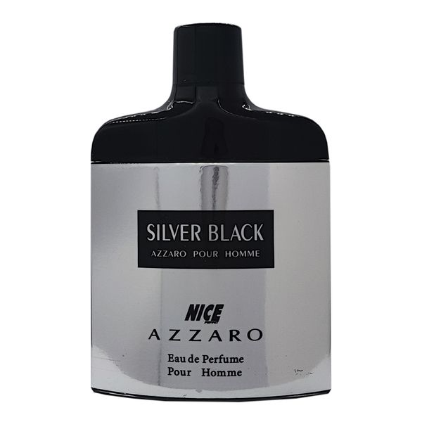 ادوپرفیوم مردانه نایس پاپت مدل azzaro silver black حجم 85 میلی لیتر