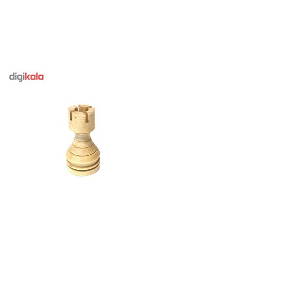 ست مهره شطرنج چوبی سین گالری مدل چوبین