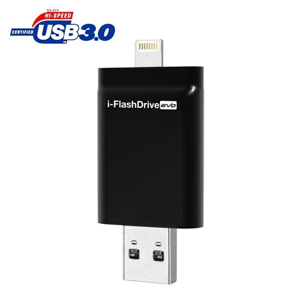 فلش مموری USB 3.0 همراه با رابط لایتنینگ فوتوفست مدل i-FlashDrive Evo ظرفیت 32 گیگابایت