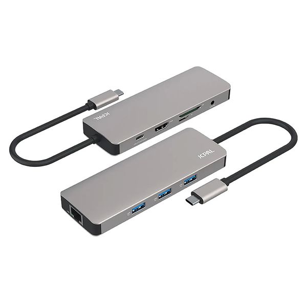 هاب 9 پورت USB-C جی سی پال مدل Linx