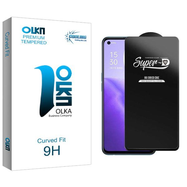 محافظ صفحه نمایش کولینگ مدل Olka SuperD مناسب برای گوشی موبایل اوپو Reno5 5G