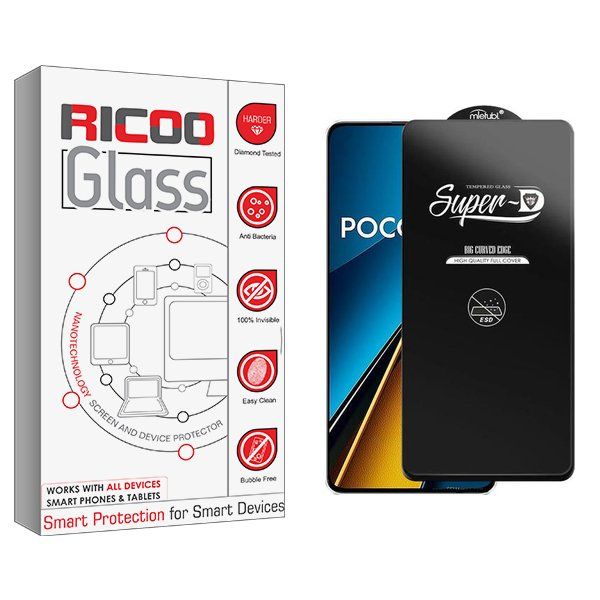محافظ صفحه نمایش ریکو مدل RiC2 Superd_ESD مناسب برای گوشی موبایل شیائومی Poco X6