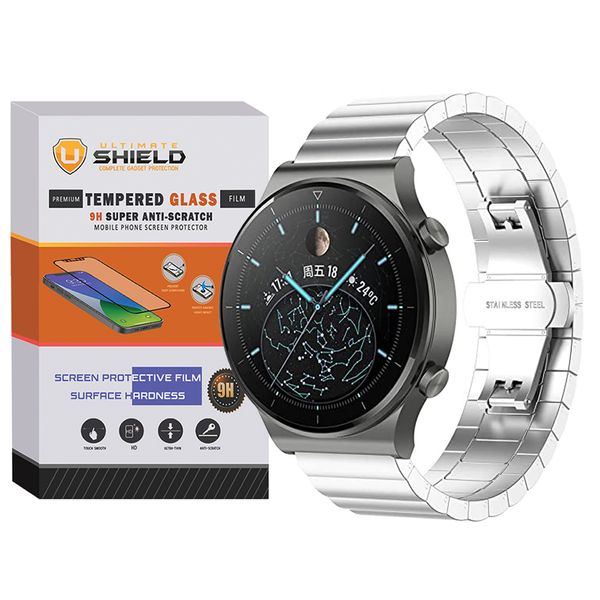 بند آلتیمیت شیلد مدل UL-Swatch-Link مناسب برای ساعت هوشمند سامسونگ Galaxy watch 4/5/6 سایز 40/43/44/46/47mm