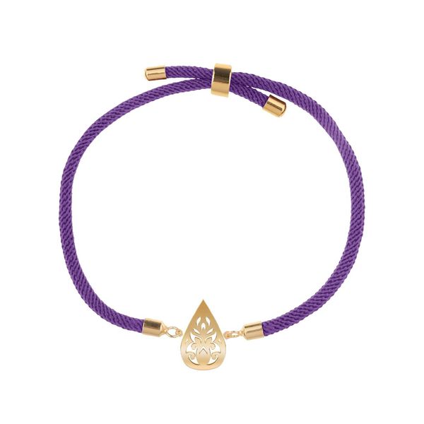 دستبند طلا 18 عیار زنانه مدوپد مدل اسلیمی کد D26-10679
