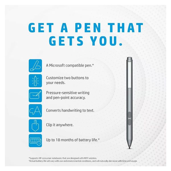 قلم لمسی اچ‌ پی مدل MPP 1.51