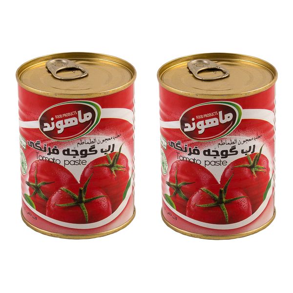رب گوجه فرنگی ماهوند - 400 گرم مجموعه 2 عددی