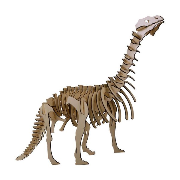 ساختنی زودباش مدل دایناسور دینونیکوس