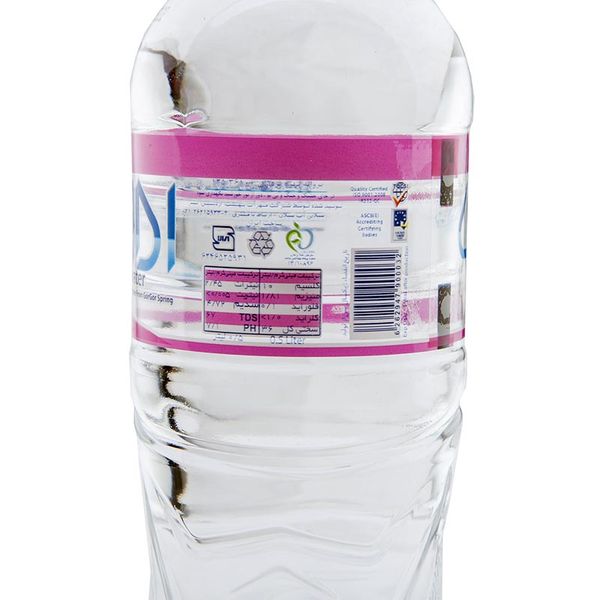  آب معدنی دی دی واتر - 1.5 لیتر