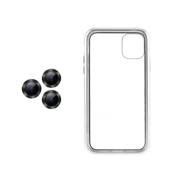 کاور 360 درجه فشن مدل New Magnet مناسب برای گوشی موبایل اپل Iphone 11 Pro به همراه محافظ لنز دوربین
