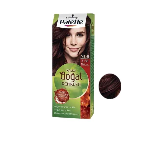 کیت رنگ مو پلت سری DOGAL شماره 68-3 حجم 50 میلی لیتر رنگ ماهگونی شکلاتی
