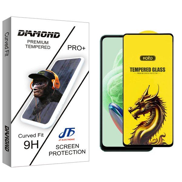 محافظ صفحه نمایش جی اف مدل Diamond Y-Horo مناسب برای گوشی موبایل شیائومی Redmi Note 12 5G
