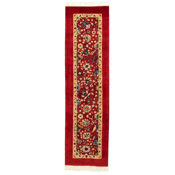 فرش دستباف کناره طول دو و نیم متر شرکت سهامی فرش ایران کد 416668