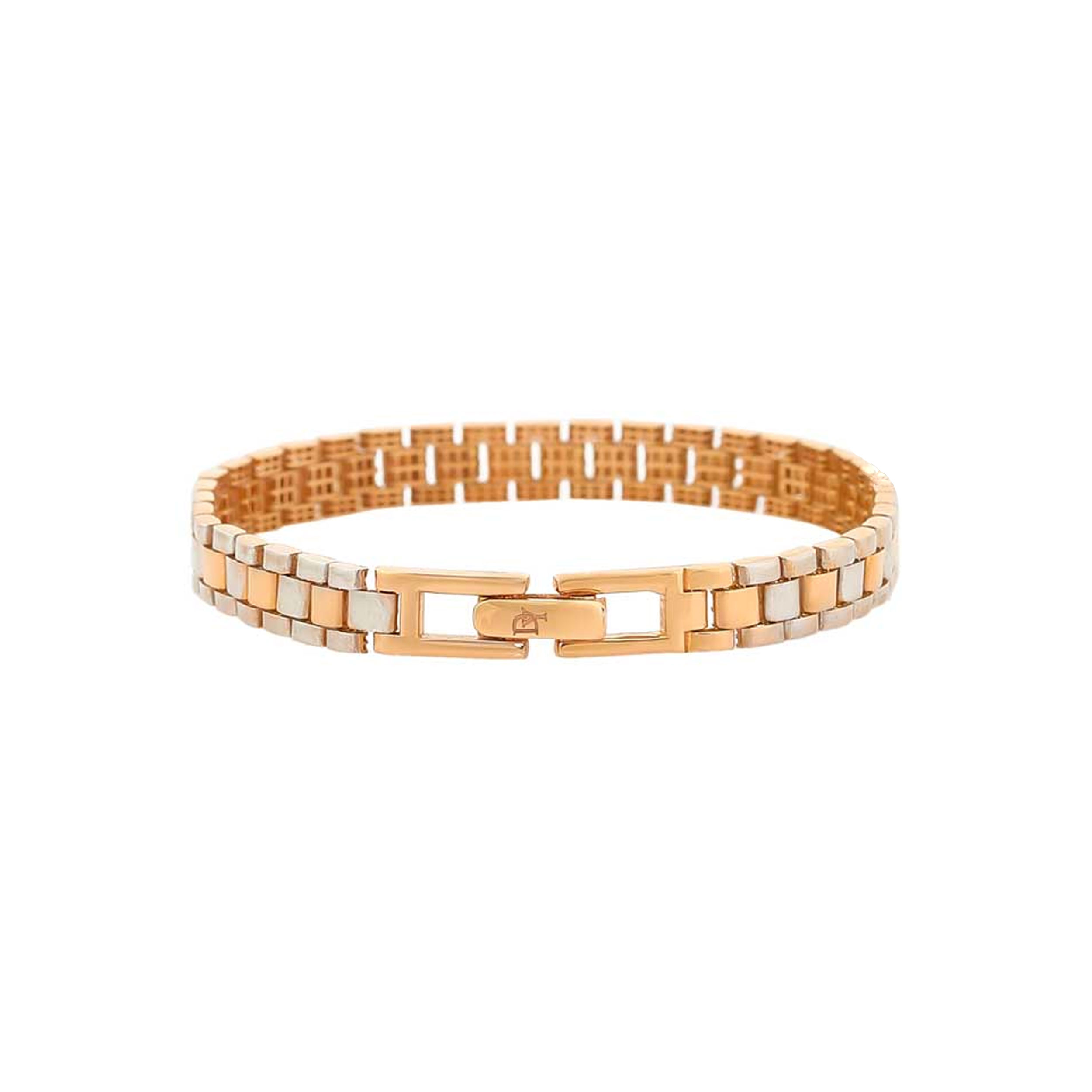 دستبند طلا 18 عیار زنانه هور گالری مدل Hcb110