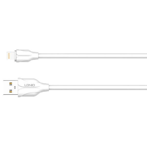 کابل تبدیل USB به لایتنینگ الدینیو مدل LS-362  طول 2 متر
