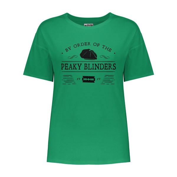 تی شرت آستین کوتاه زنانه فانتازیو مدل 156 طرح Peaky Blinders کد SPK002