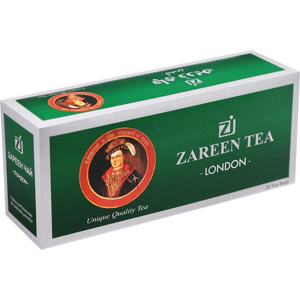 چای سبز کیسه ای چای زرین بسته 25 عددی