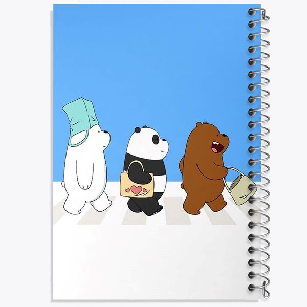دفتر لیست خرید 50 برگ خندالو طرح انیمیشن سه خرس کله پوک کد 27644