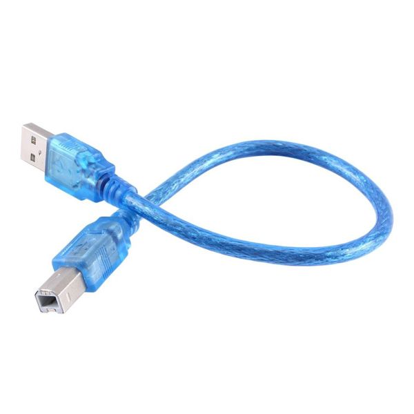 کابل USB پرینتر مدل mini طول 0.3 متر