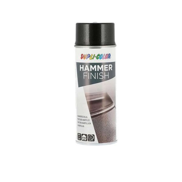 اسپری رنگ افکت چکشی خاکستری  دوپلی کالر مدل Hammer حجم 400 میلی لیتر