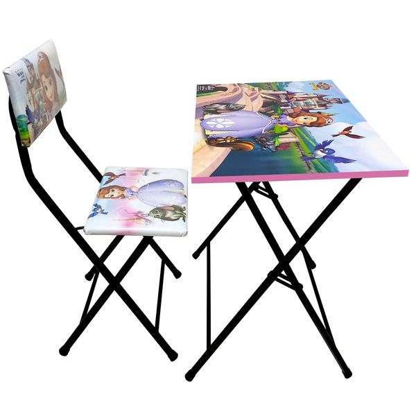 میز تحریر و صندلی شهریار مهر آپادانا مدل تاشو