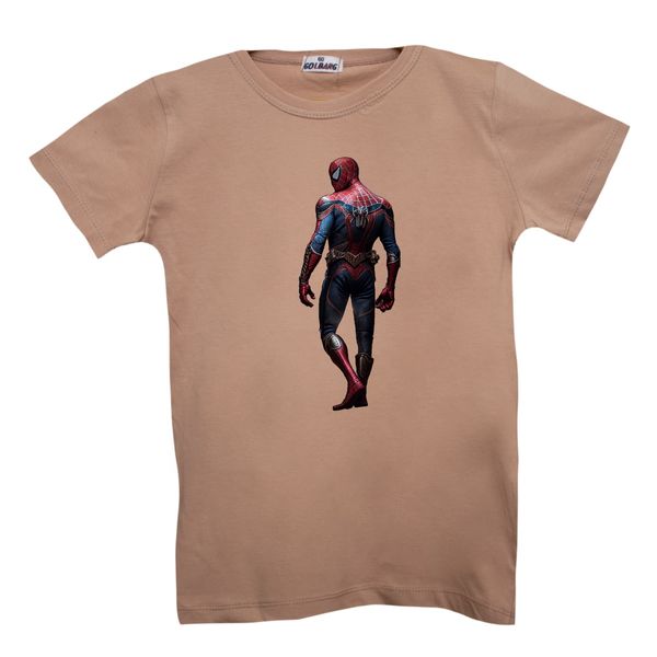 تی شرت آستین کوتاه پسرانه مدل مرد عنکبوتی کد 23