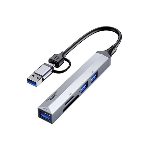 هاب 5 پورت USB-C ریمکس مدل RU-U7
