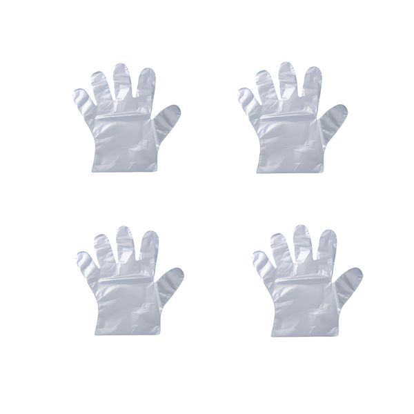 دستکش یکبار مصرف مدل C4 چهار بسته ۷۵ عددی