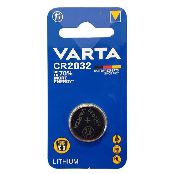 باتری سکه ای وارتا مدل CR 2032 