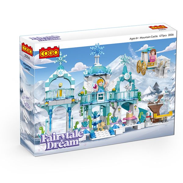ساختنی کوگو مدل قلعه یخی