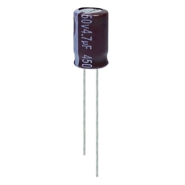 خازن الکترولیت 4.7 میکروفاراد 450 ولت آکسبوم مدل TEC-470450