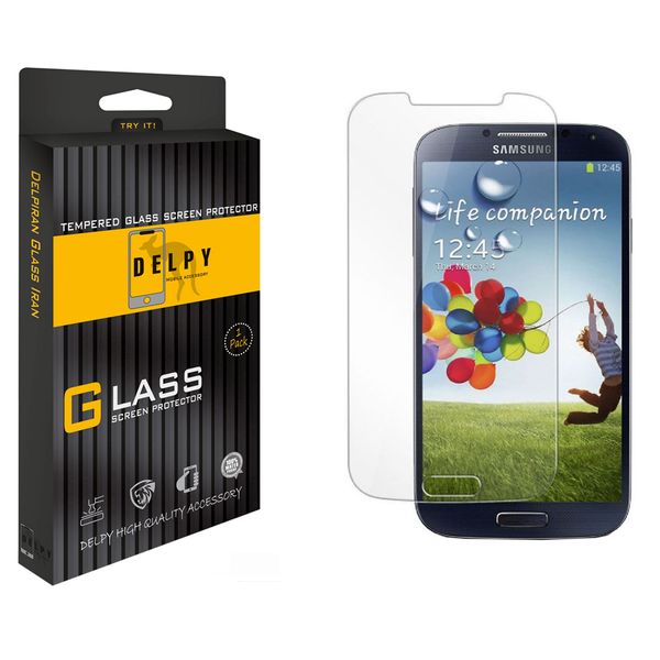 محافظ صفحه نمایش دلپی مدل +Sd-HD مناسب برای گوشی موبایل سامسونگ Galaxy S4