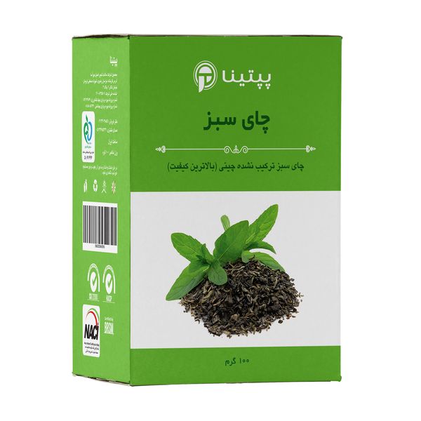 چای سبز خالص پپتینا - 100 گرم