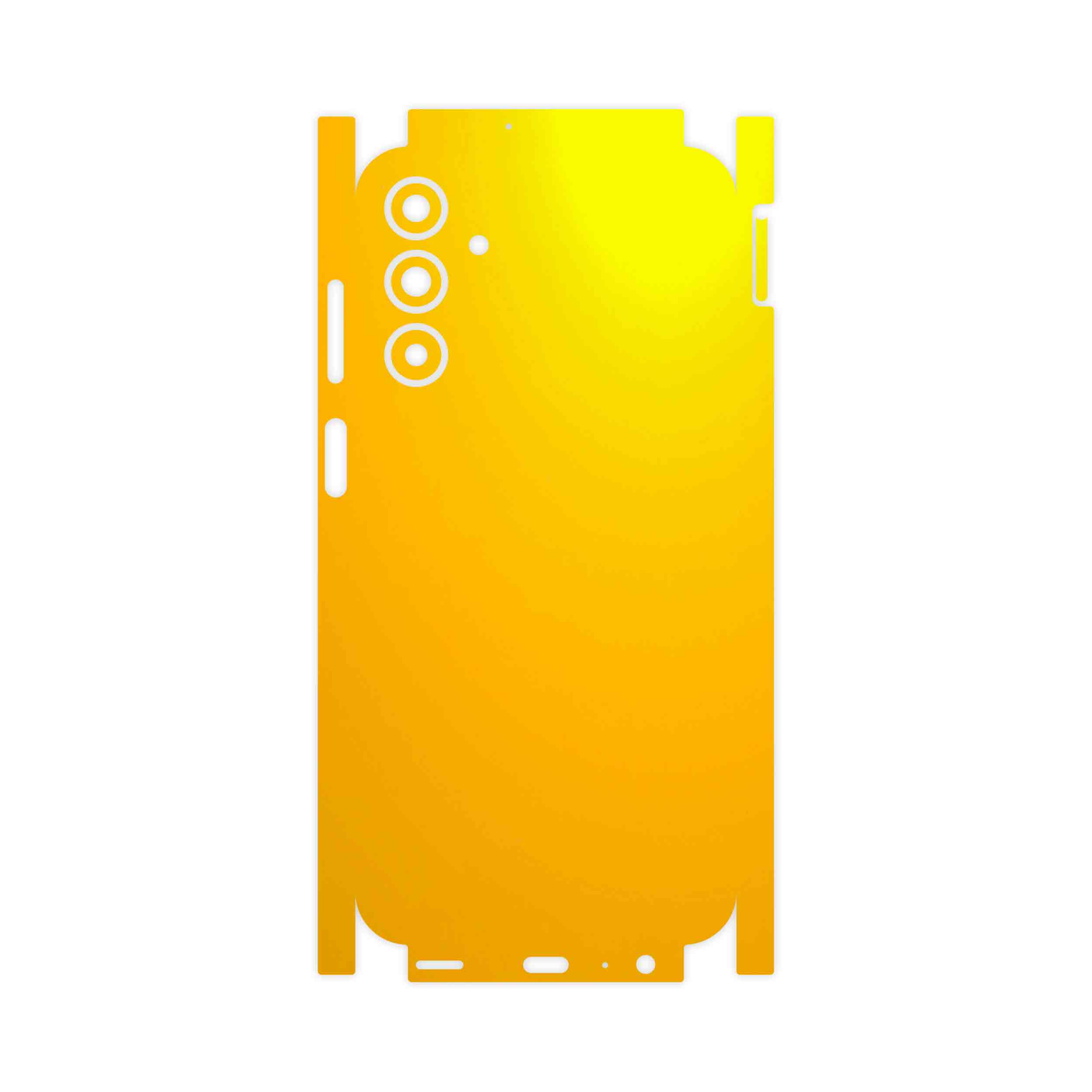 برچسب پوششی ماهوت مدل Matte-Deep-Mustard-FullSkin مناسب برای گوشی موبایل سامسونگ Galaxy A15