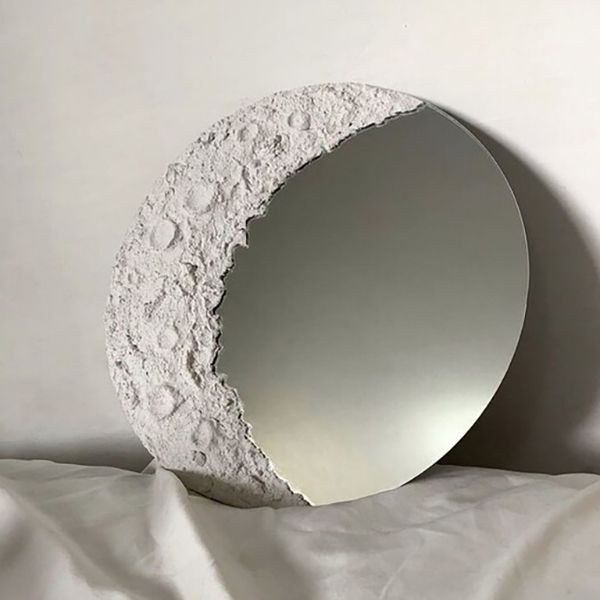 آینه مدل ماه پتینه کد 60cm