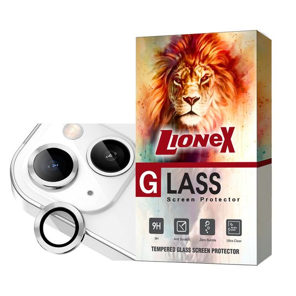 محافظ لنز دوربین لایونکس مدل RINGISLLI مناسب برای گوشی موبایل اپل iPhone 14 Plus / iPhone 14