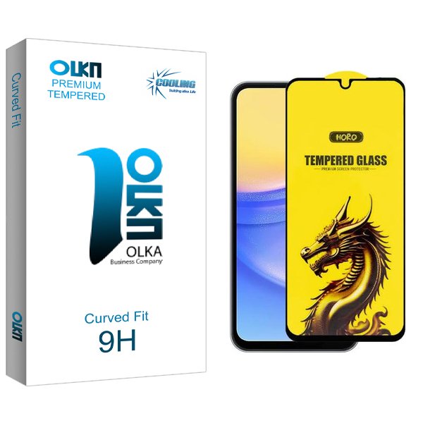 محافظ صفحه نمایش کولینگ مدل Olka Y-Horo مناسب برای گوشی موبایل سامسونگ Galaxy A15