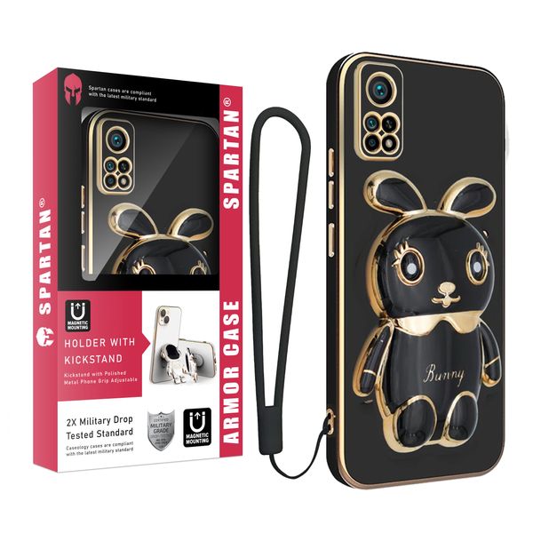   کاور اسپارتان مدل Bunny Strap مناسب برای گوشی موبایل شیائومی Mi 10T/ Mi 10T Pro به همراه بند