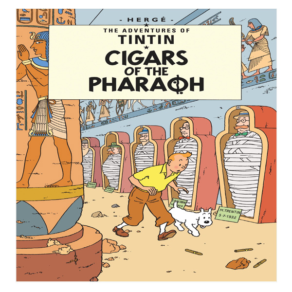 کتاب Cigars of the Pharaoh اثر Herge نشر اگمونت