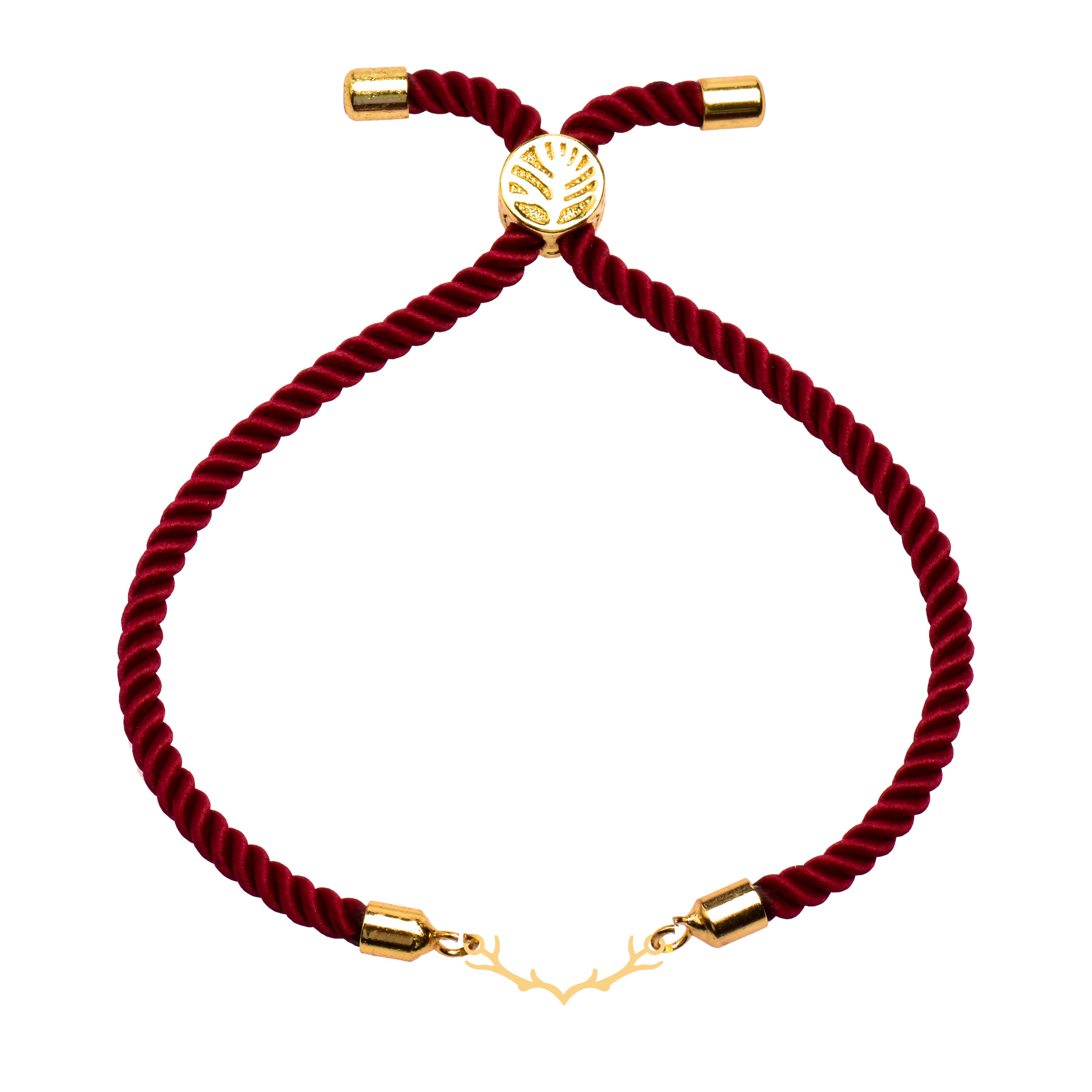 دستبند طلا 18 عیار زنانه کرابو مدل شاخ گوزن Kr102151