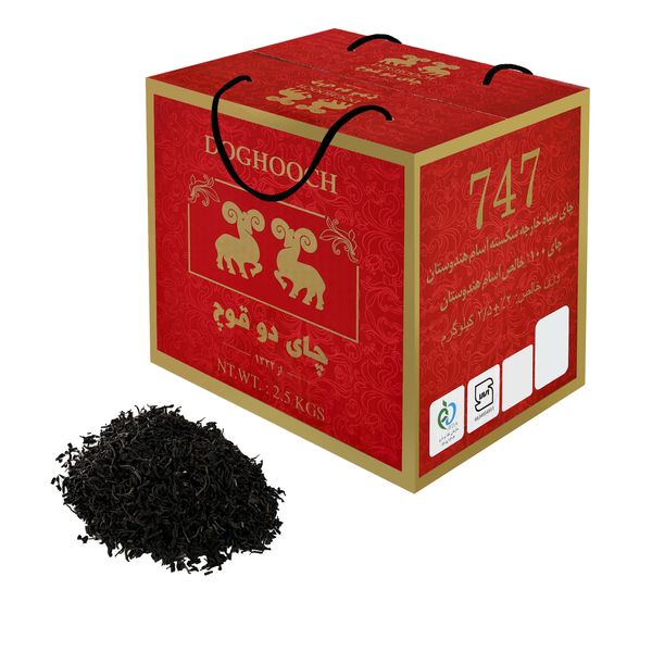 چای سیاه خارجی شکسته ممتاز آسام دوقوچ - 2500  گرم