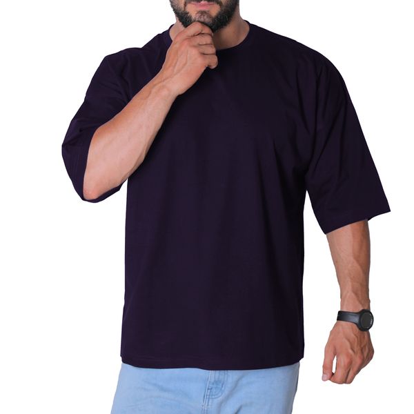 تی شرت آستین کوتاه مردانه مدل باکسی