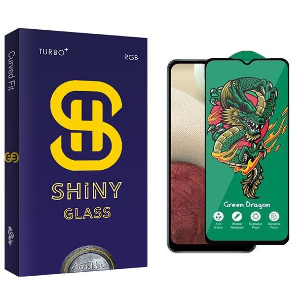 محافظ صفحه نمایش آتوچبو مدل Shiny Green_Dragon مناسب برای گوشی موبایل سامسونگ Galaxy A12