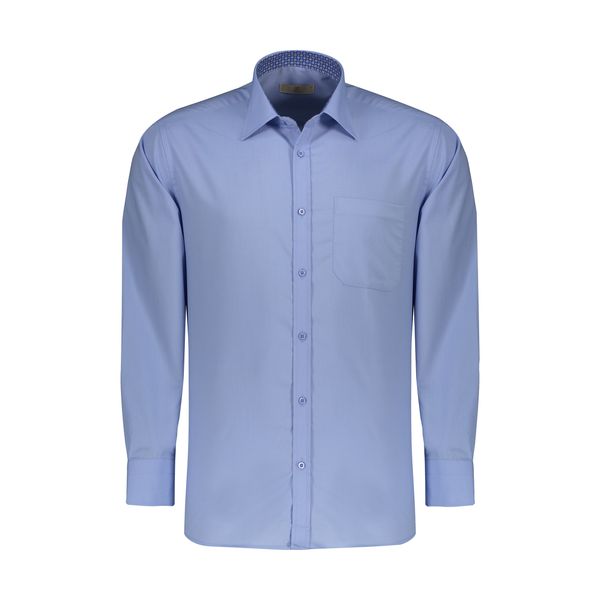 پیراهن مردانه زاگرس پوش مدل 100-BLUE