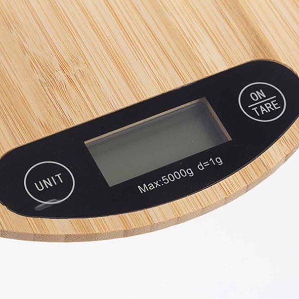 ترازوی آشپزخانه مدل bambo scale کد 02