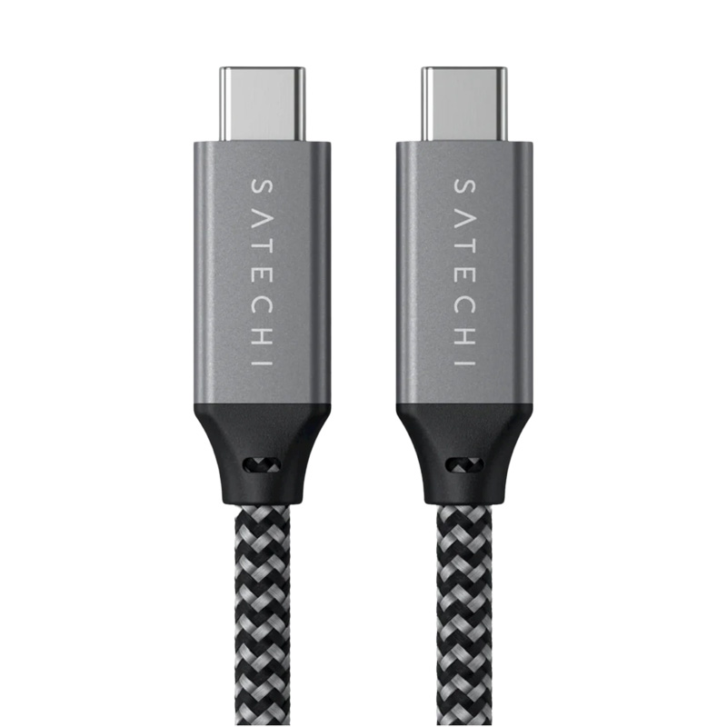 کابل USB-C ساتچی مدل USB4 40GBPS طول 0.8 متر