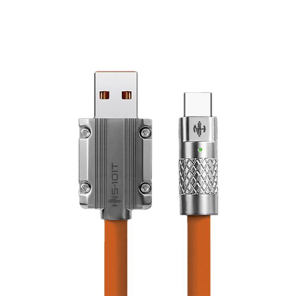 کابل شارژ USB به USB-C اچ ان مدل S-101T طول 1 متر 