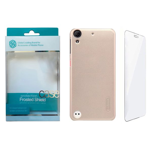  کاور نیلکین مدل Frosted Shield کد S9498 مناسب برای گوشی موبایل اچ تی سی Desire 530 / 630 به همراه محافظ صفحه نمایش
