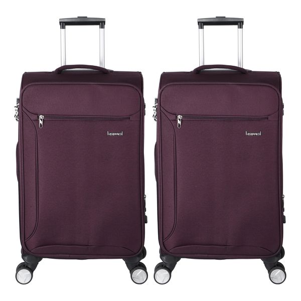 مجموعه دو عددی چمدان کمل مدل 241 سایز متوسط